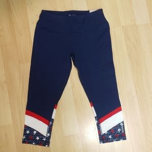 American Flag Leggings